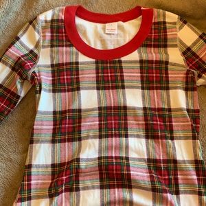 Hanna Andersson Holiday Plaid Women’s PJ Top